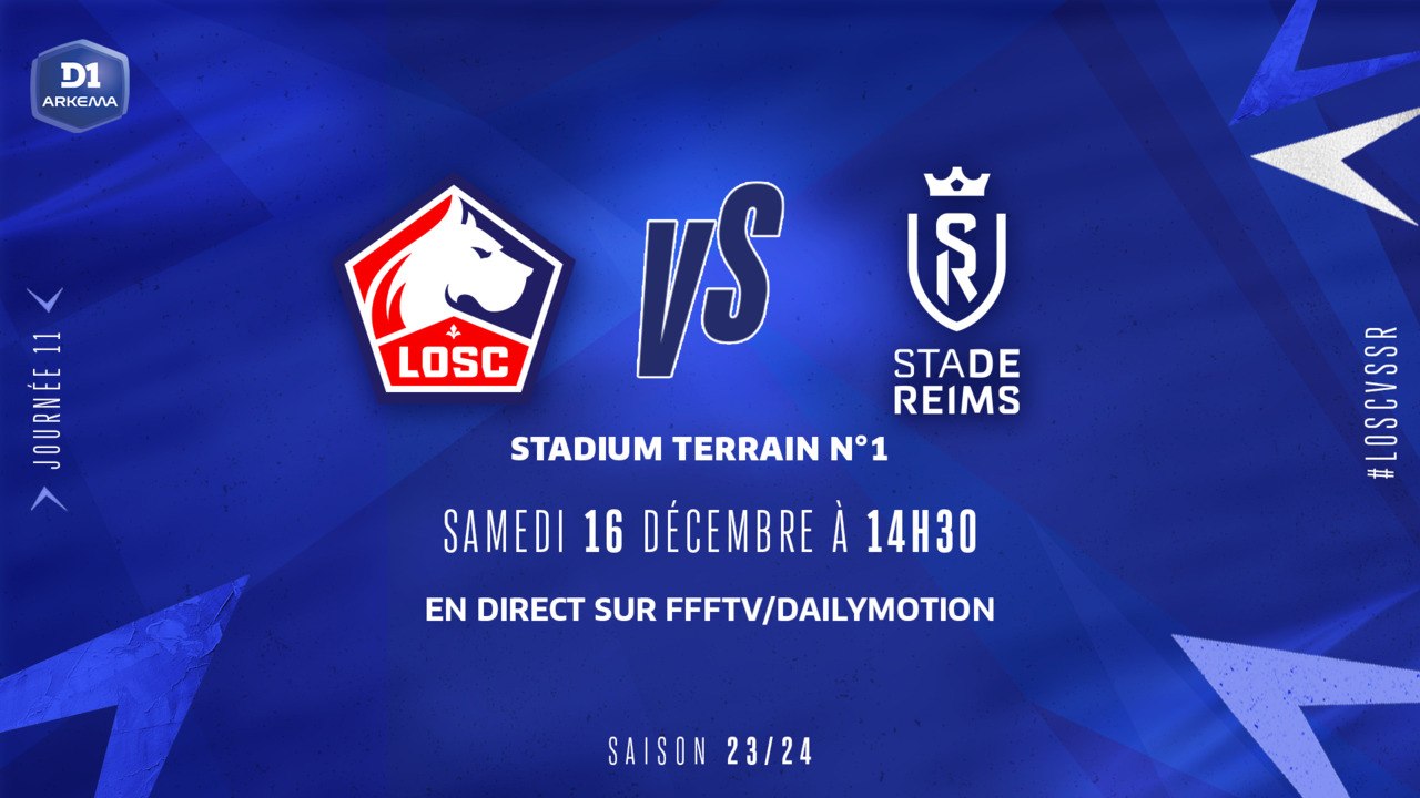 J11 I Lille OSC – Stade de Reims (2-5)