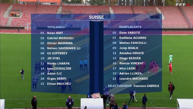 LIVE 1 - SÉLECTIONS (1080p) - France-Suisse U16 (Clip)