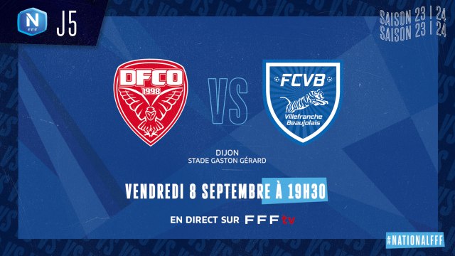 J5 | DIJON FCO - FC VILLEFRANCHE B. (2-0)