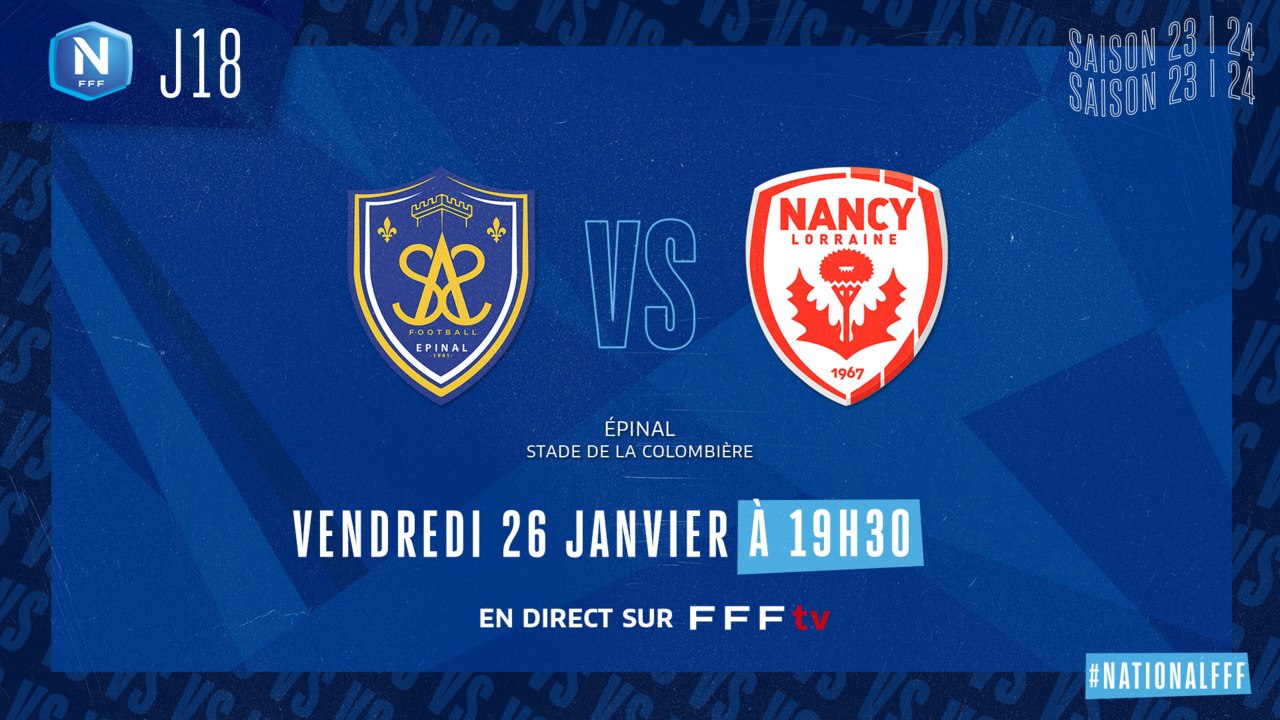 J18 I SA Épinal - AS Nancy Lorraine (1-2)