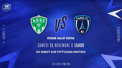 J7 | AS Saint-Etienne – Paris FC (1-6)