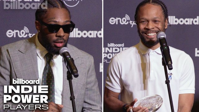 Brent Faiyaz Presents Executive Of The Year to Ty Baisden | Billboard Indie Power Players 2024