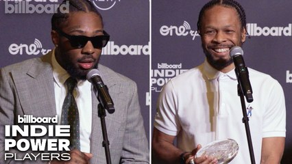Brent Faiyaz Presents Executive Of The Year to Ty Baisden | Billboard Indie Power Players 2024