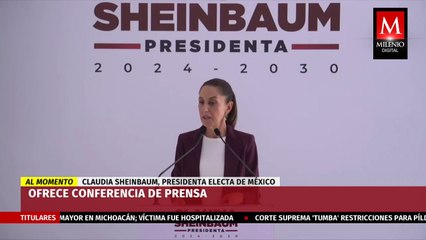Sheinbaum afirma que solidez económica es por la 4T: "Neoliberalismo se quedó atrás"
