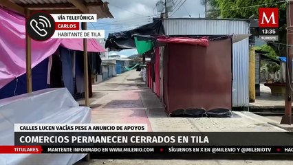 Gobierno nos quiere obligar a regresar, pero no hay condiciones: Habitante de Tila