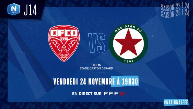 J14 | DIJON FCO - RED STAR FC (3-1)