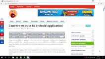 Convert Website to Android Application - Android Studio