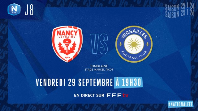 J8 I AS Nancy Lorraine - FC Versailles (0-2)