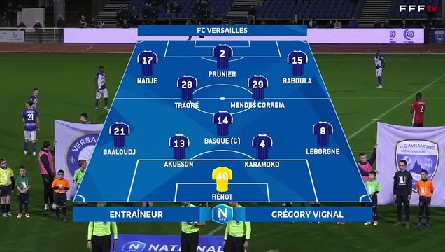 J21 I US Avranches MSM – FC Versailles (1-0) en replay