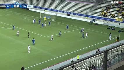 L'égalisation immédiate du FC Sochaux Montbéliard signée Kevin Zohi (1-1)