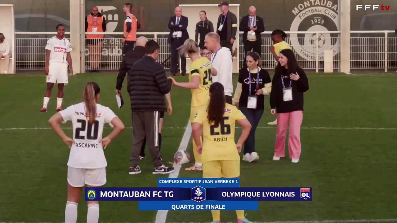 COUPE DE FRANCE FÉMININE -  MONTAUBAN FC TG - OLYMPIQUE LYONNAIS (Replay)