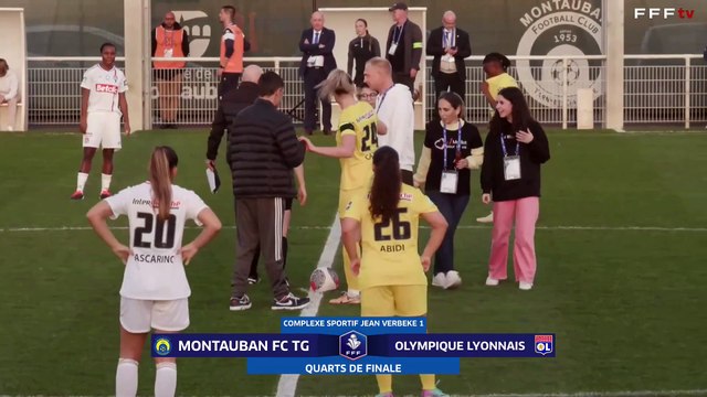 COUPE DE FRANCE FÉMININE - MONTAUBAN FC TG - OLYMPIQUE LYONNAIS (Replay)