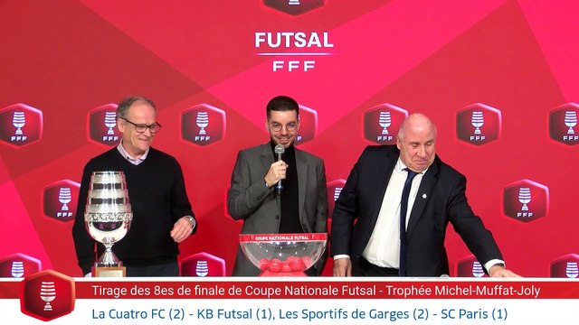 Replay Tirage 8es Coupe Futsal