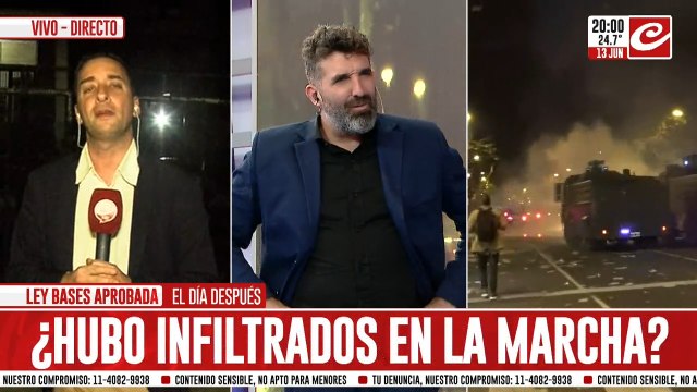 El día después de la Ley Bases: ¿Hubo infiltrados en la marcha?