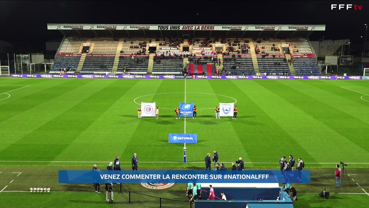 J14 I LB Châteauroux – US Avranches MSM  (1-2) en replay