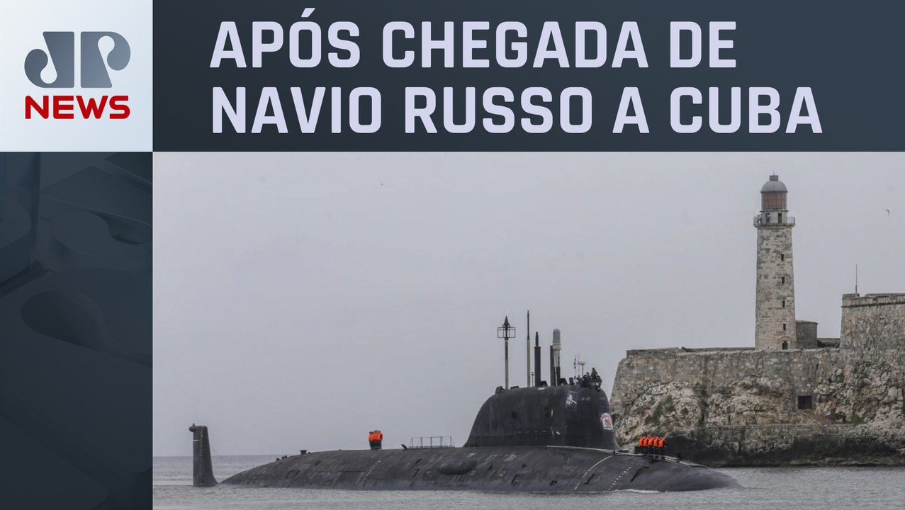 Submarino nuclear dos Estados Unidos chega a Guantánamo