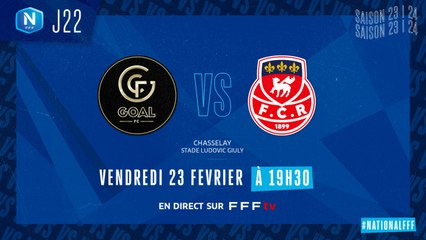 J22 | GOAL FC – FC Rouen (1-0)