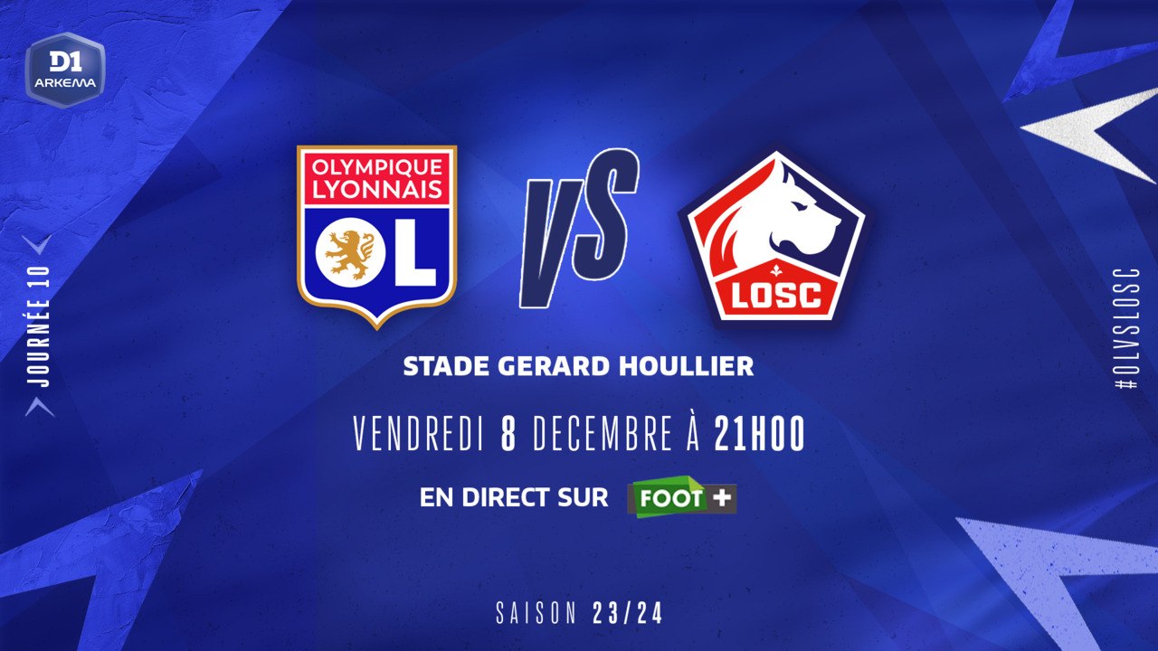 J10 | Olympique Lyonnais – Lille OSC (5-0)