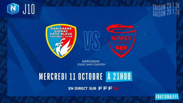 J10 I Marignane Gignac FC - Nîmes Olympique (1-1)