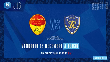 J16 | US Orléans – SA Épinal (2-0)