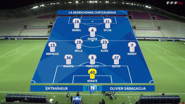 J22 I FC Versailles – LB Châteauroux (1-3) en replay