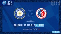 J22 I FC Versailles – LB Châteauroux (1-3)