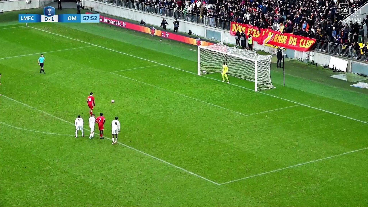 Le Mans FC rate la balle d'égalisation sur penalty ! Aboubaka Dosso à la parade !