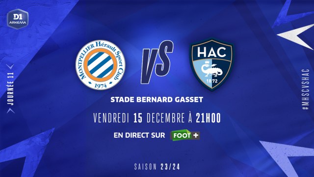 J11 | Montpellier HSC – Le Havre AC (2-1)