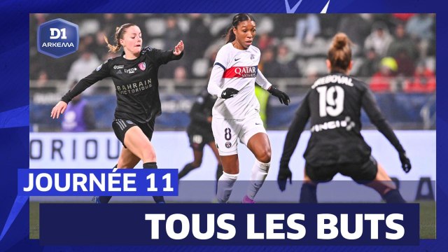 D1 Arkema, journée 11 : Tous les buts