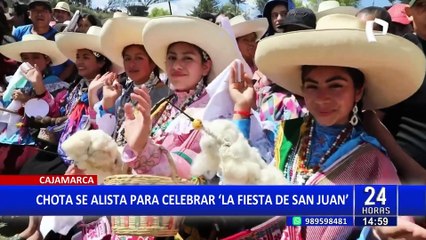 Cajamarca: Chota se alista para celebrar la Fiesta de San Juan
