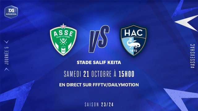 J5 | AS Saint-Etienne – Le Havre AC (1-2)