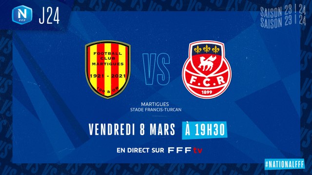 J24 | FC Martigues – FC ROUEN 1899 (3-1)