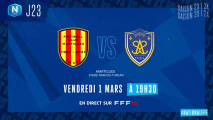 J23 | FC Martigues – SA Epinal (2-1)