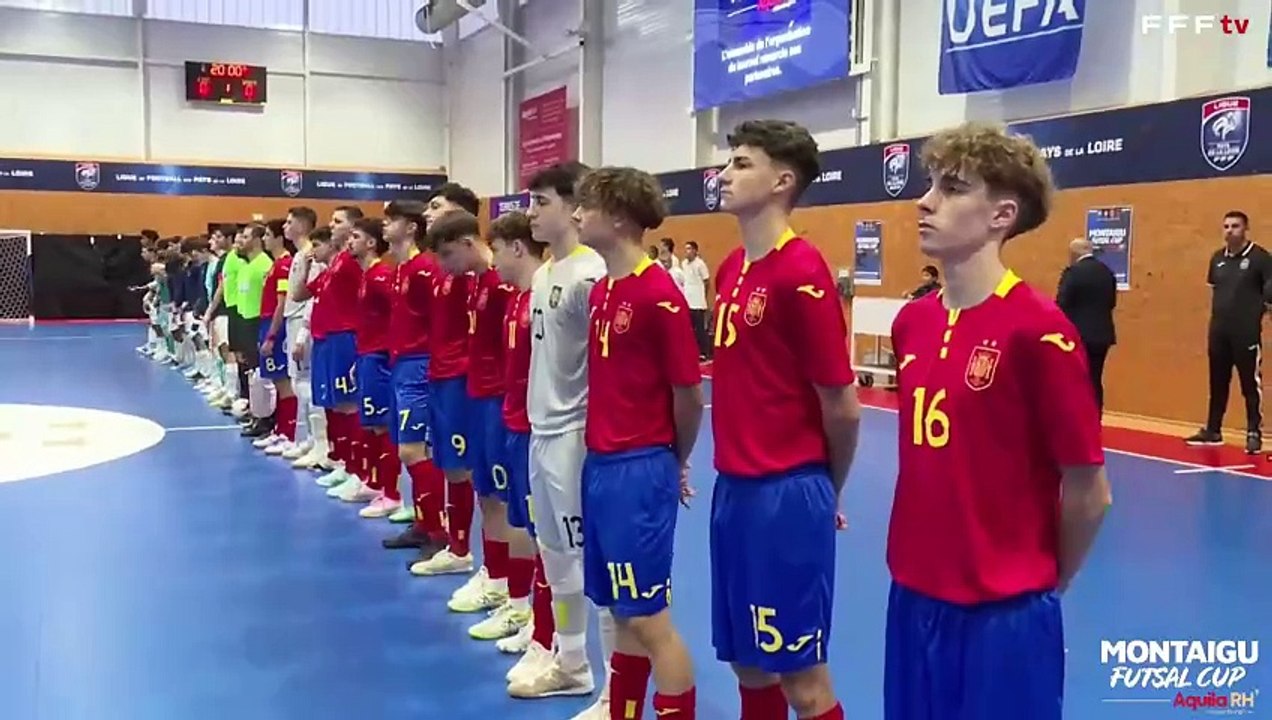 U19 Montaigu Futsal Cup, France-Espagne (Replay)