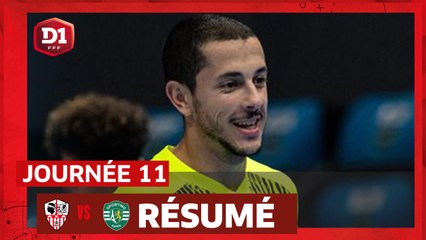 J11 :  AC Ajaccio -  Sporting Paris (1-4)