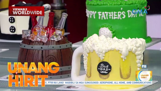 Cake-kaibang cake para kay tatay! | Unang Hirit