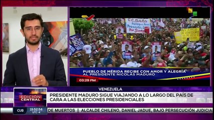 Pdte. Nicolás Maduro se encuentra desplegado por todo el territorio de cara a las elecciones presidenciales
