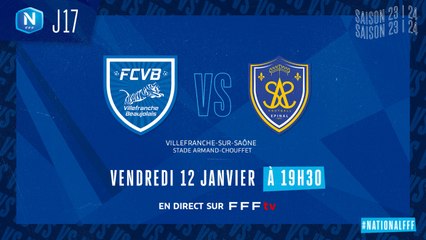 J17 | FC Villefranche B. – SA Epinal (1-0)