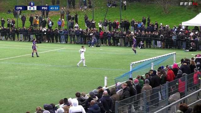 COUPE DE FRANCE FÉMININE - CPB BRÉQUIGNY - PARIS-SG - 16ES (Replay)