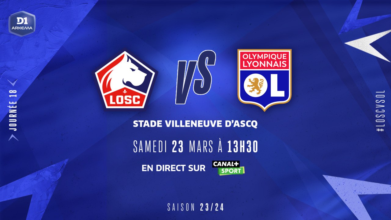 J18 | Lille OSC – Olympique Lyonnais (0-7)