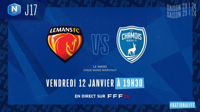 J17 | Le Mans FC – Chamois Niortais FC (0-2)