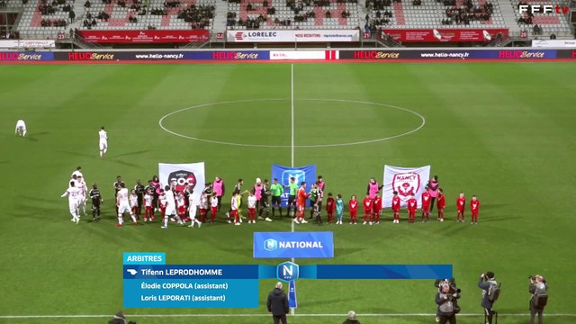 J19 I AS Nancy Lorraine – SO Cholet (1-0) en replay