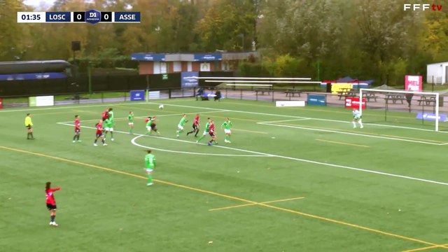 Jessy Roux ouvre le score pour le LOSC