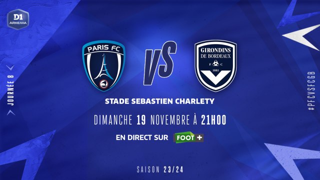 J8 | Paris FC – FCG Bordeaux (1-0)