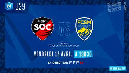 J29 I SO Cholet - FC Sochaux M. (1-0)
