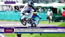 Alfredo Campo se convirtió en el clasificado número 30 de Ecuador a los Juegos Olímpicos París 2024 DEPORTES EDICIÓN CENTRAL 13-06-2024