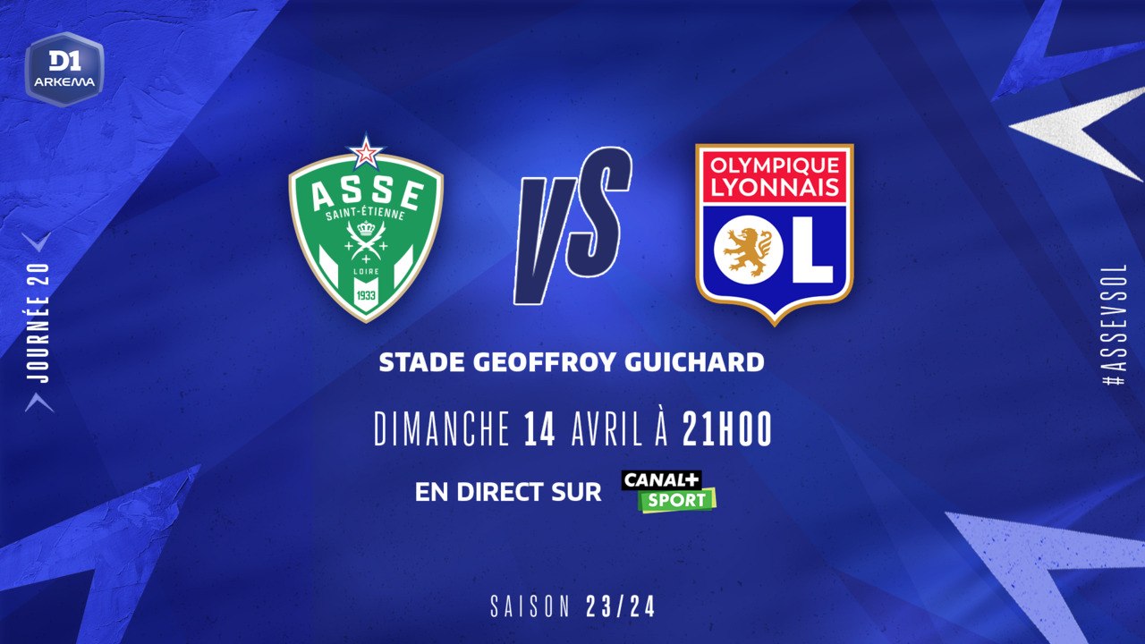 J20 | AS Saint-Etienne – Olympique Lyonnais (1-6)