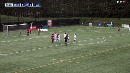 Romane Enguehard ouvre le score pour le Havre AC