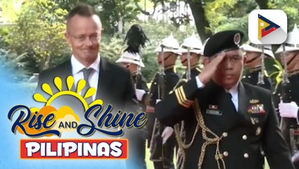 Hungarian FM Szijjártó, nagsagawa ng courtesy kay PBBM. sa Malacañang