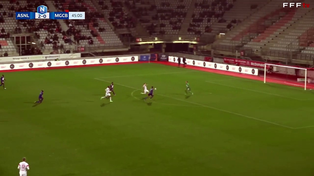 Le petit lob d'Alexis Lefebvre pour l'AS Nancy...